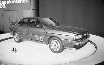 Audi Quattro. Salón del Automóvil de Barcelona 1981 (Foto: José Luis Cortijos)